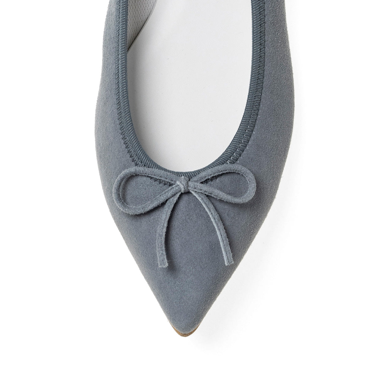 Mathilde -Waterproof Suede Bluegray ウォータープルーフスエード ブルーグレー kurun クルン kuruntokyo 入学式 卒業式 クルントウキョウ 疲れない 痛くない madeinjapan 日本製 本革 バレエシューズ フラットシューズ パンプス kurunTOKYO mdmバレエシューズwaterproof レインシューズ 小さいサイズ 大きいサイズ 26cm 21.5cm 26cm 25.5cm 25cm 22cm
