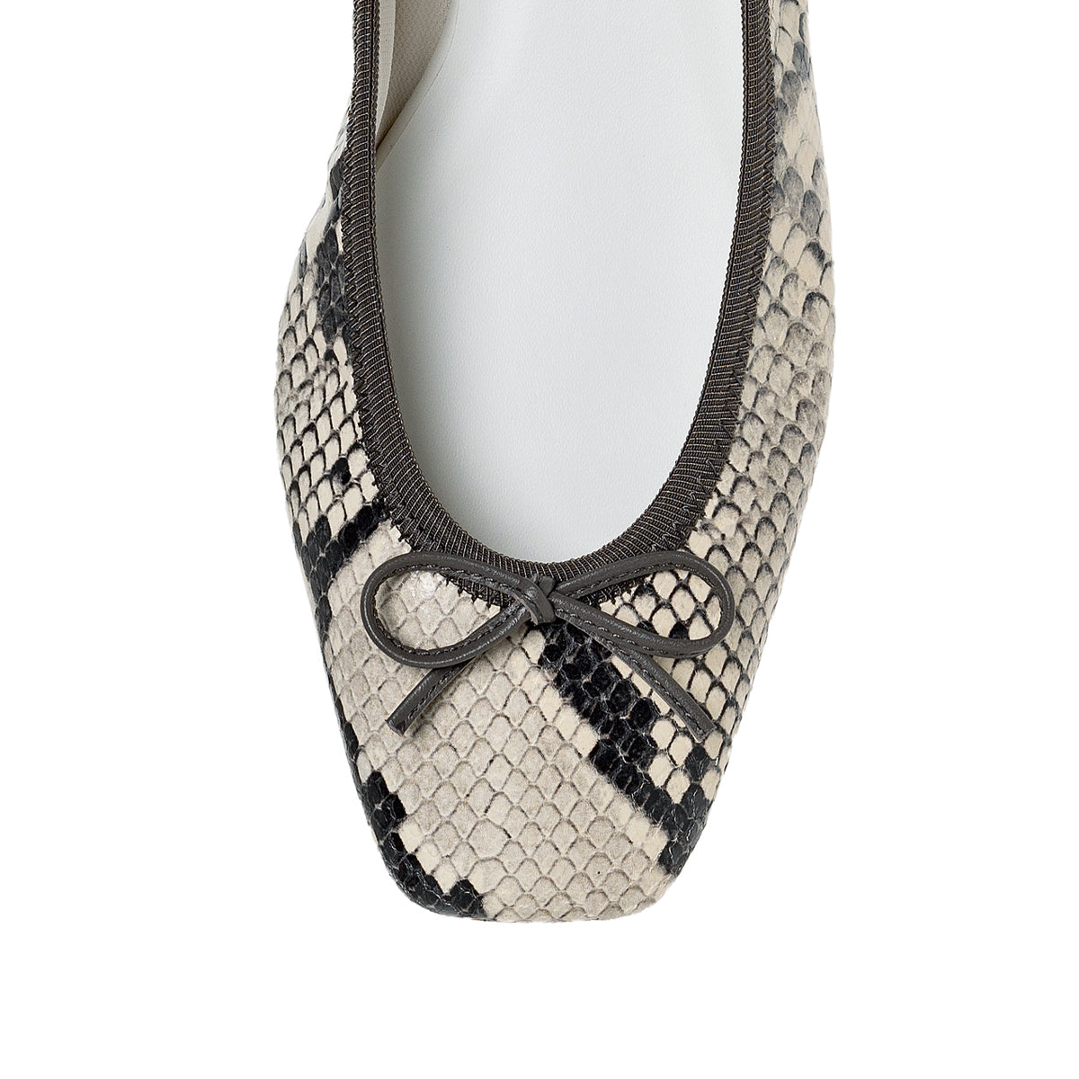 Giselle -Pythonprint Gray パイソンプリント グレー kurun クルン kuruntokyo 入学式 卒業式 クルントウキョウ 疲れない 痛くない madeinjapan 日本製 本革 バレエシューズ フラットシューズ パンプス kurunTOKYO mdmバレエシューズwaterproof レインシューズ 小さいサイズ 大きいサイズ 26cm 21.5cm 26cm 25.5cm 25cm 22cm
