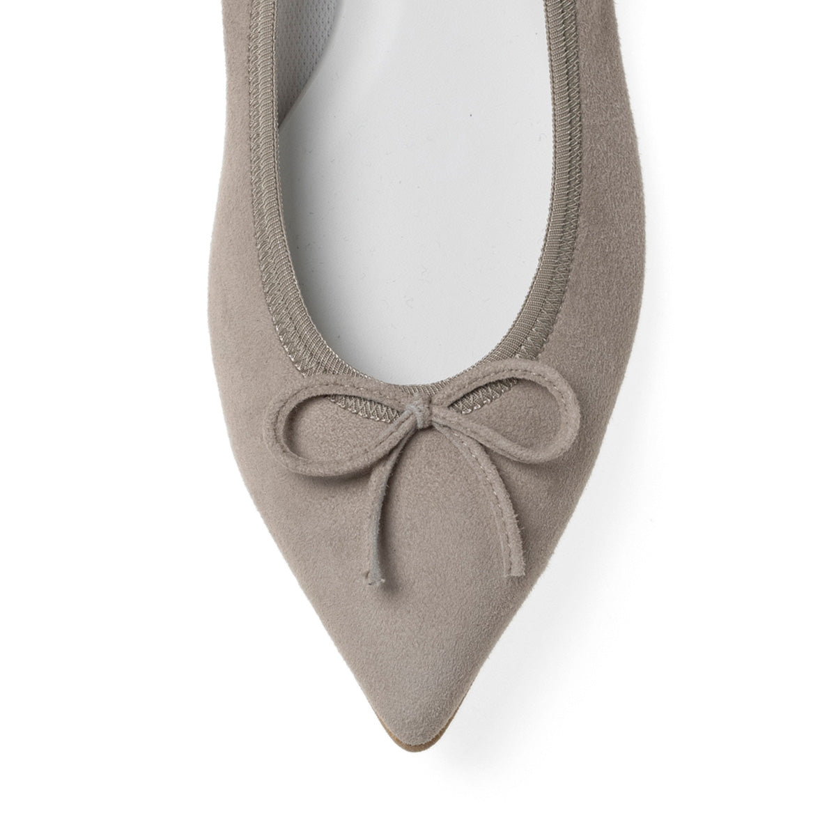 Mathilde -Waterproof Suede Lightgray ウォータープルーフスエード ライトグレー kurun クルン kuruntokyo 入学式 卒業式 クルントウキョウ 疲れない 痛くない madeinjapan 日本製 本革 バレエシューズ フラットシューズ パンプス kurunTOKYO mdmバレエシューズwaterproof レインシューズ 小さいサイズ 大きいサイズ 26cm 21.5cm 26cm 25.5cm 25cm 22cm