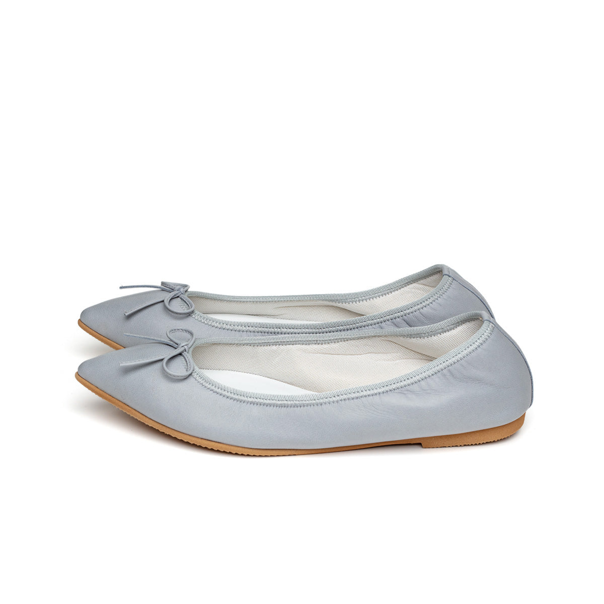 Mathilde -Premium Smooth Icegray プレミアムスムース アイスグレー(Limited) kurun クルン kuruntokyo 入学式 卒業式 クルントウキョウ 疲れない 痛くない madeinjapan 日本製 本革 バレエシューズ フラットシューズ パンプス kurunTOKYO mdmバレエシューズwaterproof レインシューズ 小さいサイズ 大きいサイズ 26cm 21.5cm 26cm 25.5cm 25cm 22cm