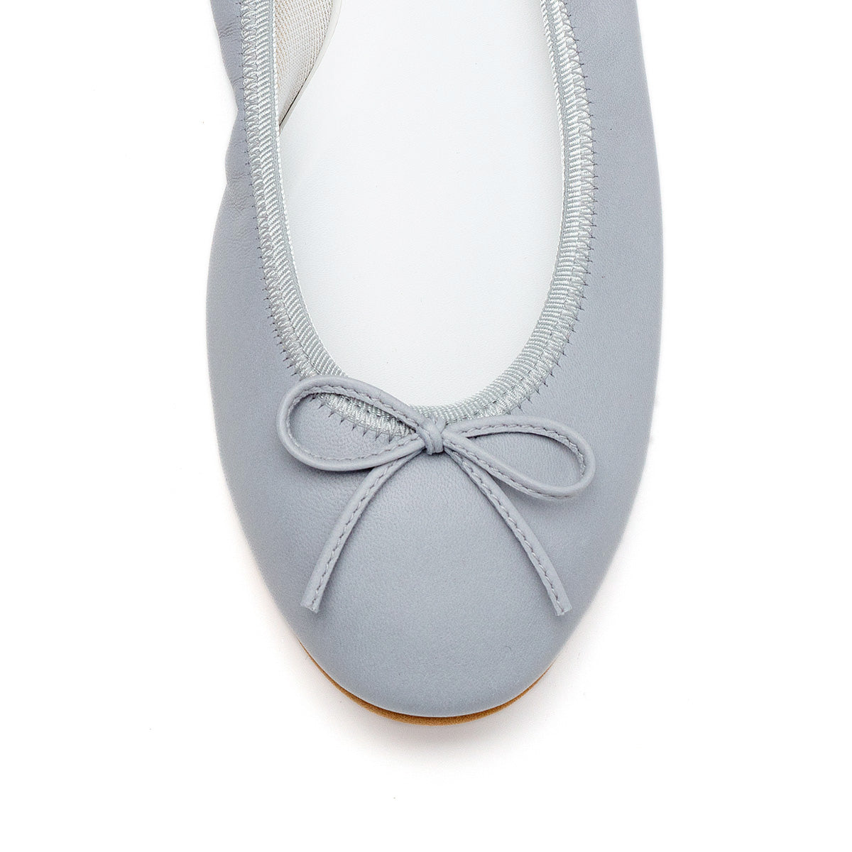 Pauline -Premium Smooth Icegray プレミアムスムース アイスグレー(Limited) kurun クルン kuruntokyo 入学式 卒業式 クルントウキョウ 疲れない 痛くない madeinjapan 日本製 本革 バレエシューズ フラットシューズ パンプス kurunTOKYO mdmバレエシューズwaterproof レインシューズ 小さいサイズ 大きいサイズ 26cm 21.5cm 26cm 25.5cm 25cm 22cm