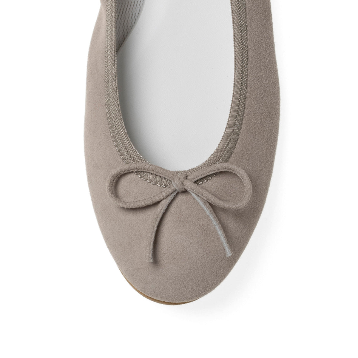 Pauline -Waterproof Suede Lightgray ウォータープルーフスエード ライトグレー kurun クルン kuruntokyo 入学式 卒業式 クルントウキョウ 疲れない 痛くない madeinjapan 日本製 本革 バレエシューズ フラットシューズ パンプス kurunTOKYO mdmバレエシューズwaterproof レインシューズ 小さいサイズ 大きいサイズ 26cm 21.5cm 26cm 25.5cm 25cm 22cm
