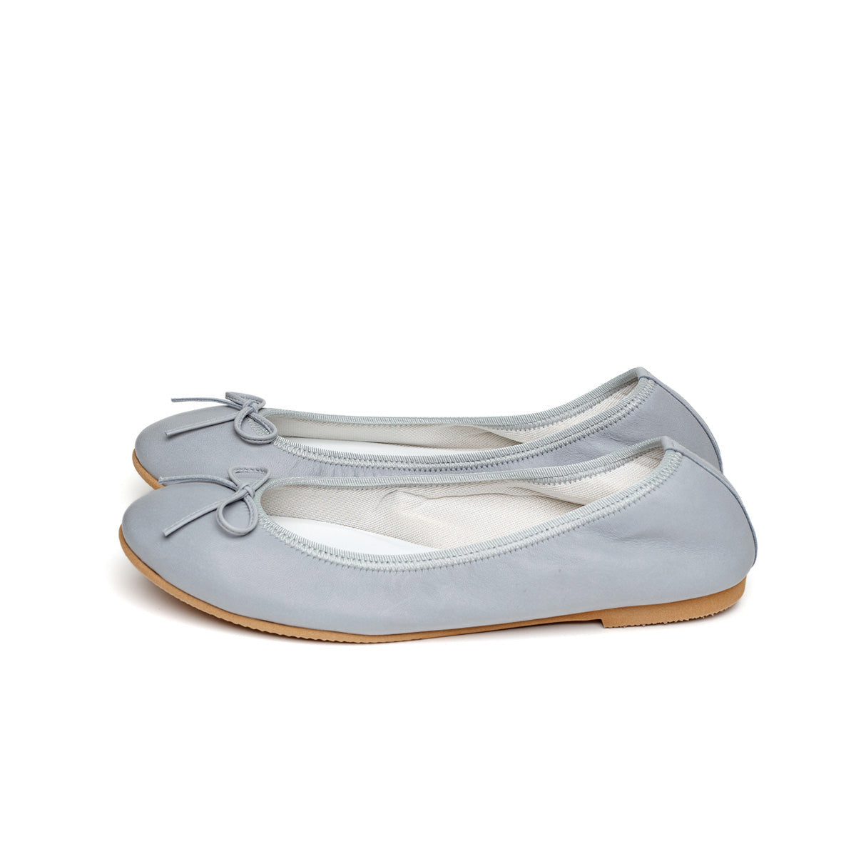 Pauline -Premium Smooth Icegray プレミアムスムース アイスグレー(Limited) kurun クルン kuruntokyo 入学式 卒業式 クルントウキョウ 疲れない 痛くない madeinjapan 日本製 本革 バレエシューズ フラットシューズ パンプス kurunTOKYO mdmバレエシューズwaterproof レインシューズ 小さいサイズ 大きいサイズ 26cm 21.5cm 26cm 25.5cm 25cm 22cm