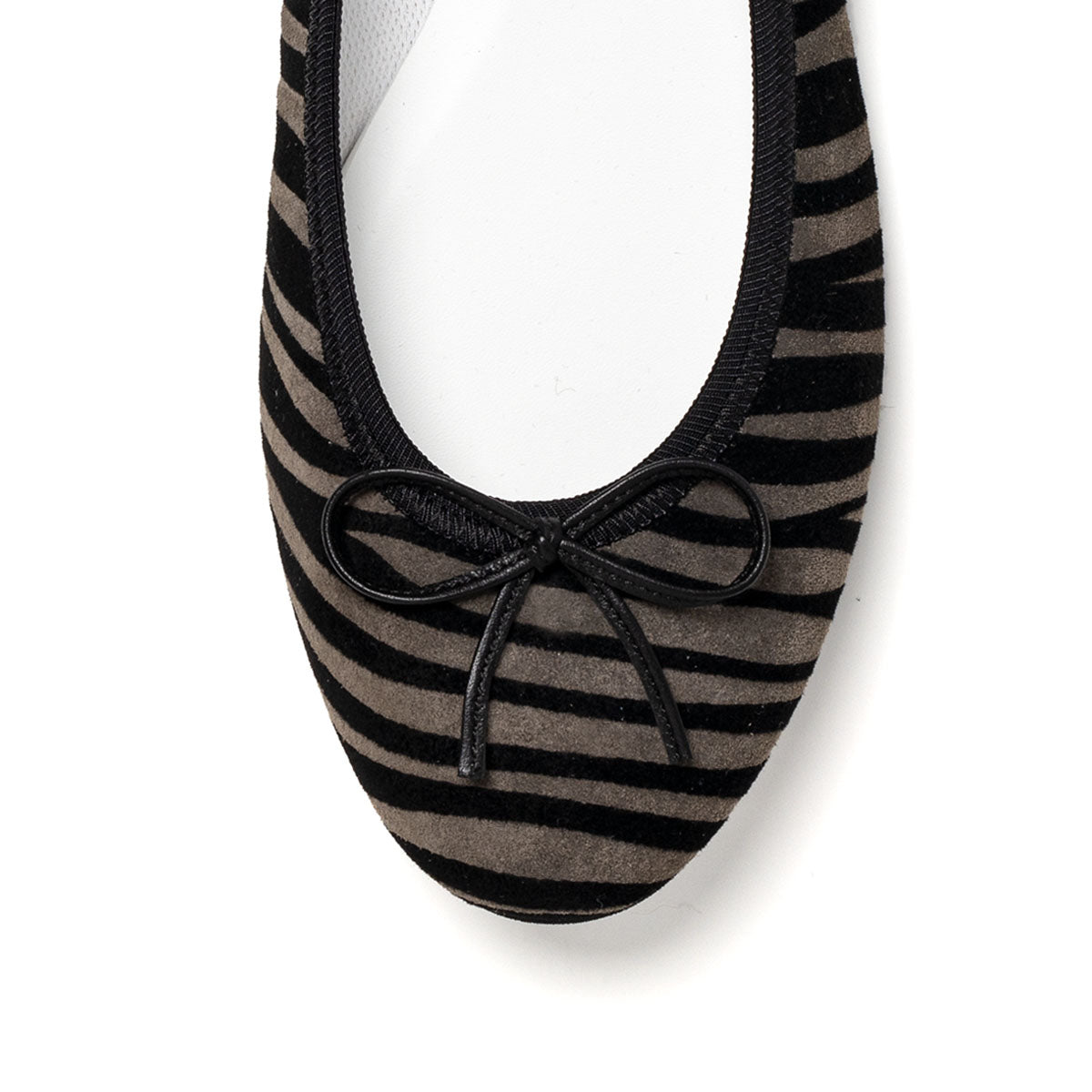 Pauline -ZebraPrint GrayishKhaki ゼブラプリント グレイッシュカーキ kurun クルン kuruntokyo 入学式 卒業式 クルントウキョウ 疲れない 痛くない madeinjapan 日本製 本革 バレエシューズ フラットシューズ パンプス kurunTOKYO mdmバレエシューズwaterproof レインシューズ 小さいサイズ 大きいサイズ 26cm 21.5cm 26cm 25.5cm 25cm 22cm