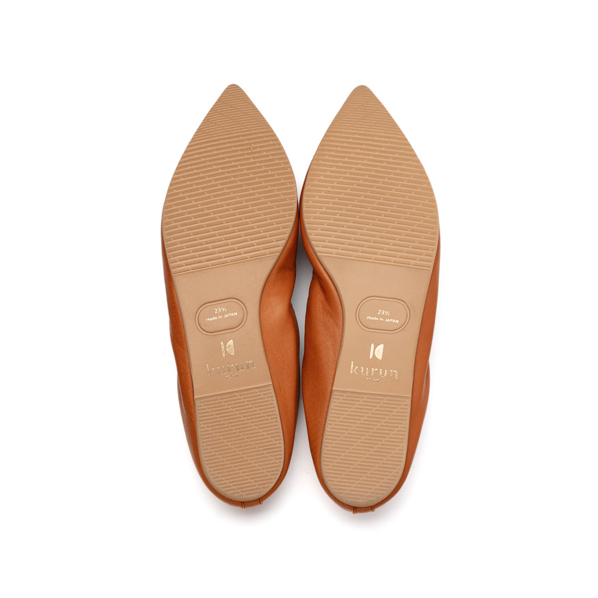 Mathilde -Premium Smooth Camel プレミアムスムース キャメル(Limited) kurun クルン kuruntokyo 入学式 卒業式 クルントウキョウ 疲れない 痛くない madeinjapan 日本製 本革 バレエシューズ フラットシューズ パンプス kurunTOKYO mdmバレエシューズwaterproof レインシューズ 小さいサイズ 大きいサイズ 26cm 21.5cm 26cm 25.5cm 25cm 22cm