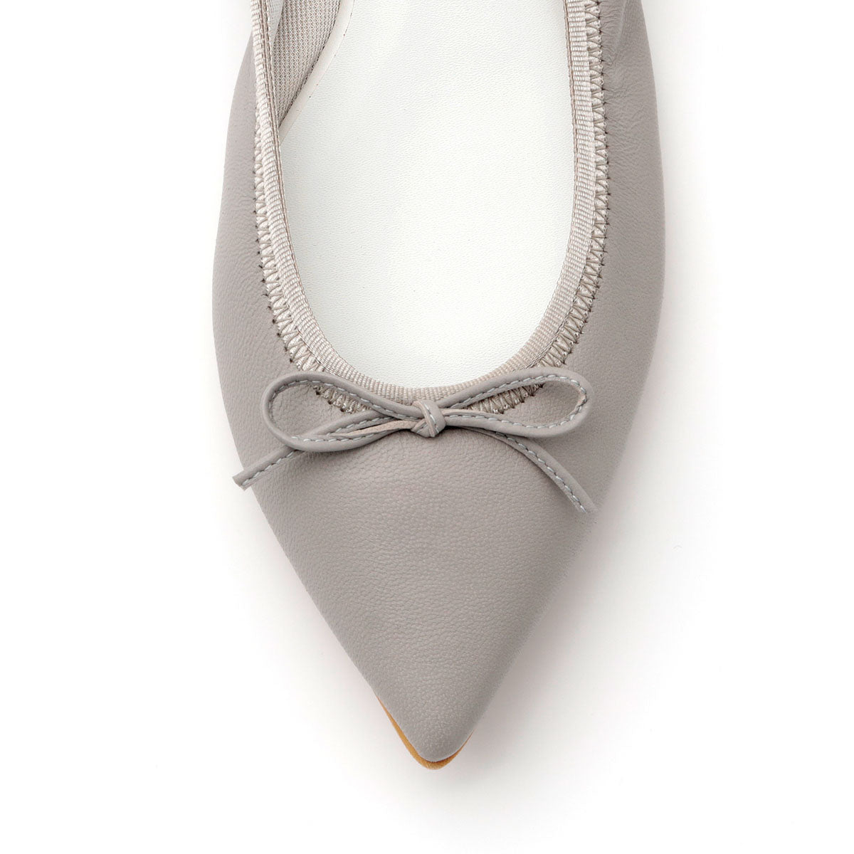 Mathilde -Smooth Lightgray スムース ライトグレー kurun クルン kuruntokyo 入学式 卒業式 クルントウキョウ 疲れない 痛くない madeinjapan 日本製 本革 バレエシューズ フラットシューズ パンプス kurunTOKYO mdmバレエシューズwaterproof レインシューズ 小さいサイズ 大きいサイズ 26cm 21.5cm 26cm 25.5cm 25cm 22cm