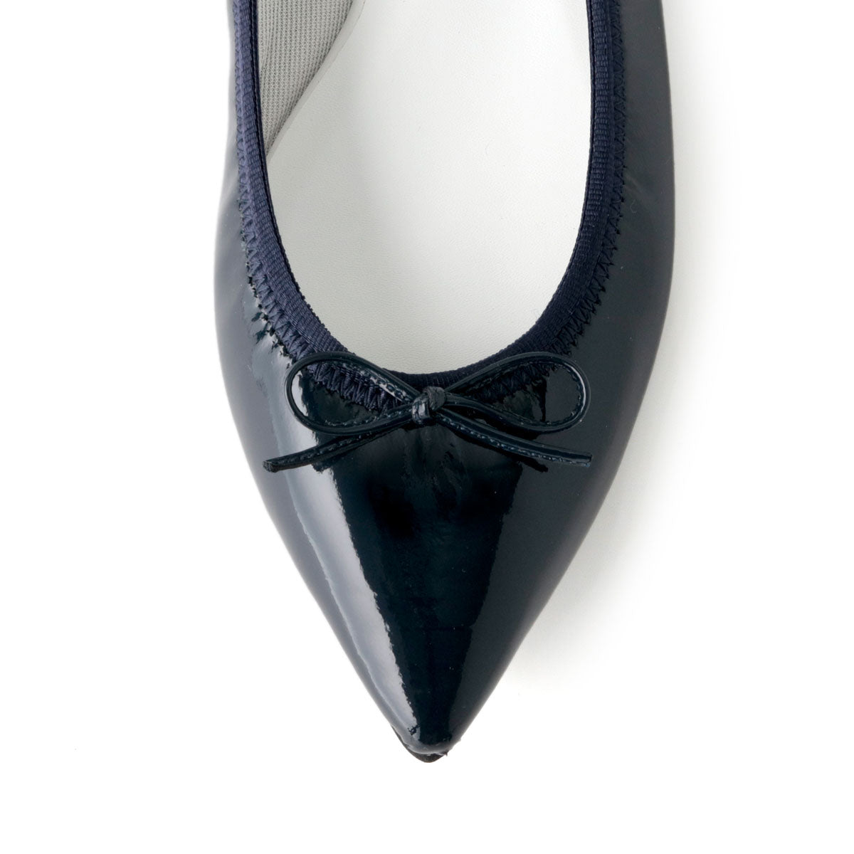 Mathilde -Enamel Navy エナメル ネイビー kurun クルン kuruntokyo 入学式 卒業式 クルントウキョウ 疲れない 痛くない madeinjapan 日本製 本革 バレエシューズ フラットシューズ パンプス kurunTOKYO mdmバレエシューズwaterproof レインシューズ 小さいサイズ 大きいサイズ 26cm 21.5cm 26cm 25.5cm 25cm 22cm