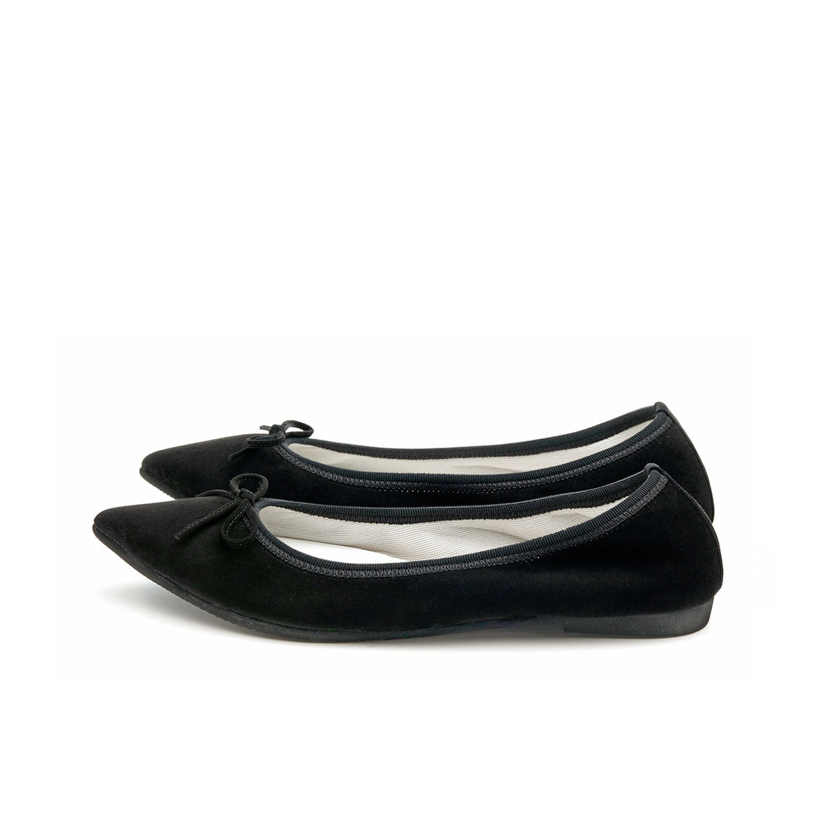 Mathilde -Suede Black スエード ブラック(Limited) kurun クルン kuruntokyo 入学式 卒業式 クルントウキョウ 疲れない 痛くない madeinjapan 日本製 本革 バレエシューズ フラットシューズ パンプス kurunTOKYO mdmバレエシューズwaterproof レインシューズ 小さいサイズ 大きいサイズ 26cm 21.5cm 26cm 25.5cm 25cm 22cm