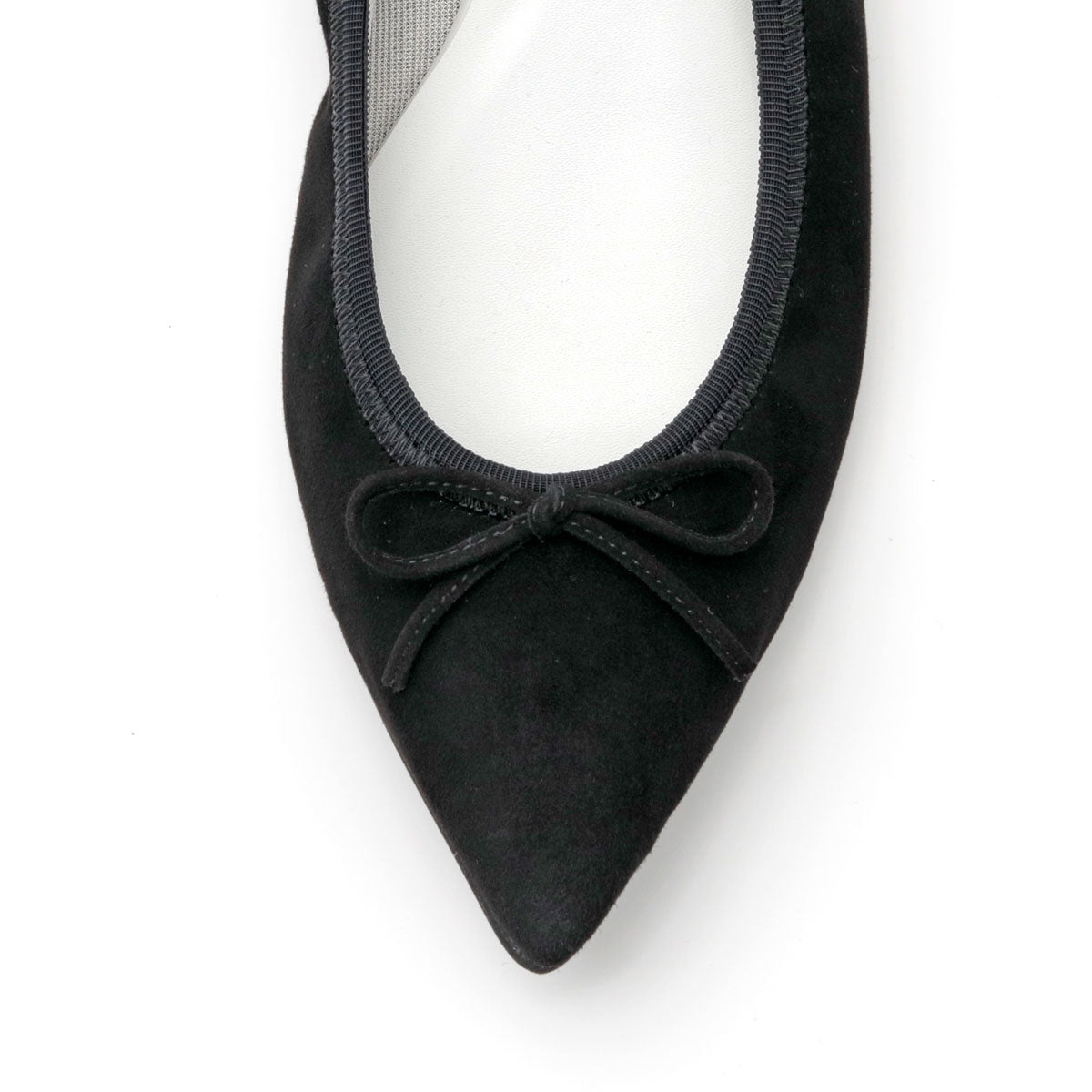 Mathilde -Suede Black スエード ブラック(Limited) kurun クルン kuruntokyo 入学式 卒業式 クルントウキョウ 疲れない 痛くない madeinjapan 日本製 本革 バレエシューズ フラットシューズ パンプス kurunTOKYO mdmバレエシューズwaterproof レインシューズ 小さいサイズ 大きいサイズ 26cm 21.5cm 26cm 25.5cm 25cm 22cm