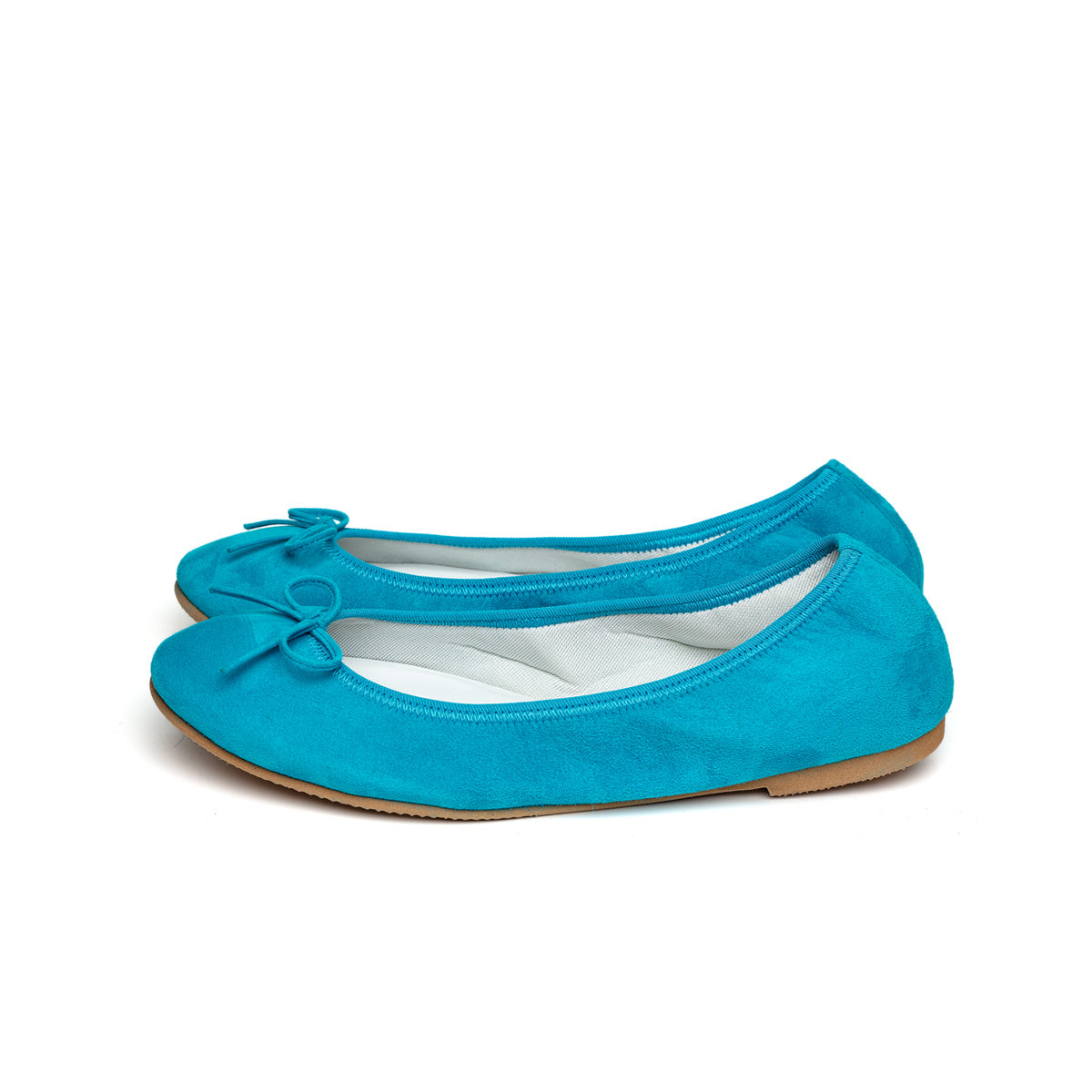 Pauline -Premium Suede Turquoise プレミアムスエード ターコイズ(Limited) kurun クルン kuruntokyo 入学式 卒業式 クルントウキョウ 疲れない 痛くない madeinjapan 日本製 本革 バレエシューズ フラットシューズ パンプス kurunTOKYO mdmバレエシューズwaterproof レインシューズ 小さいサイズ 大きいサイズ 26cm 21.5cm 26cm 25.5cm 25cm 22cm