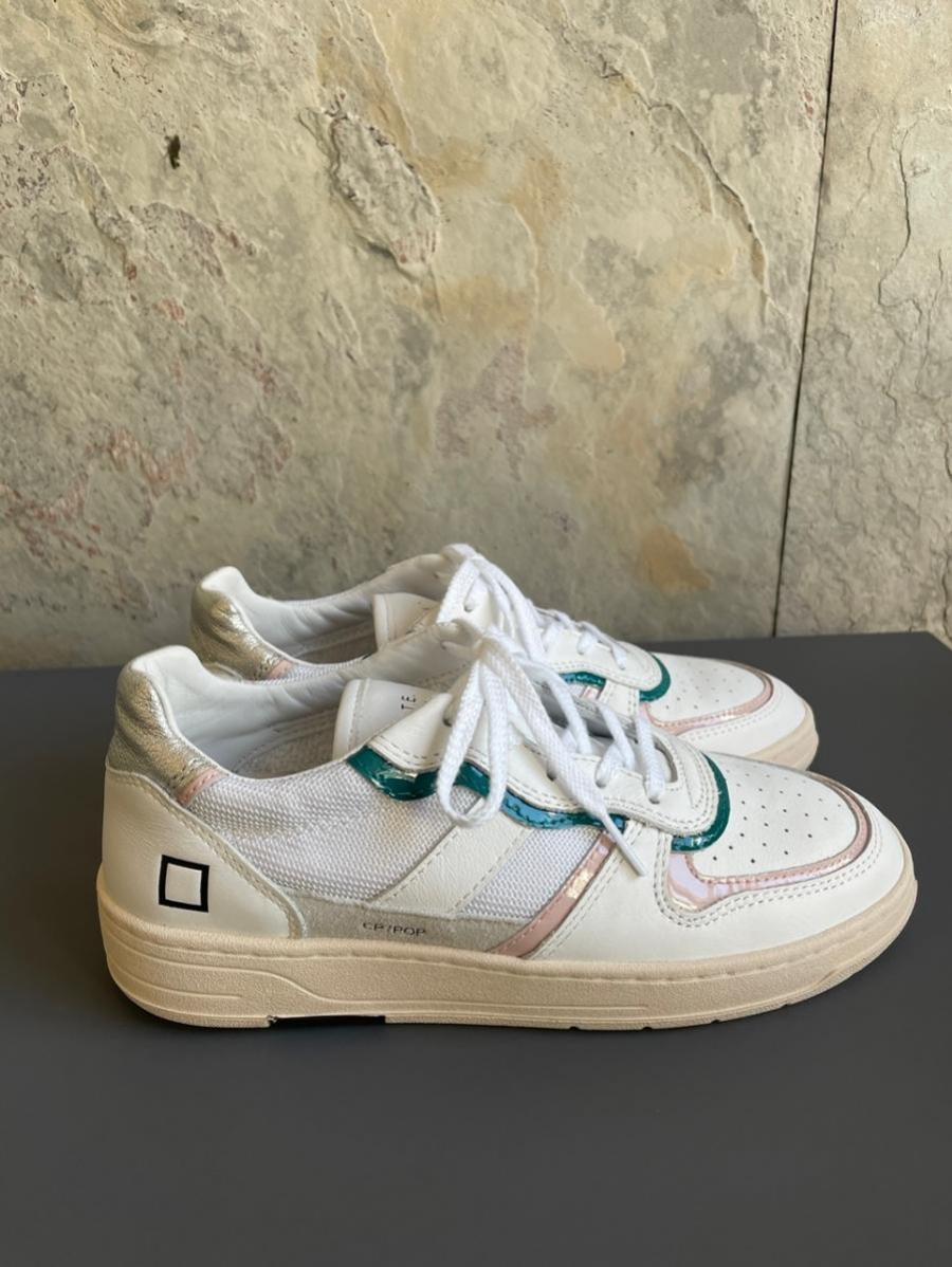 DATE / COURT 2.0 PROFILE POP WHITE-GREEN