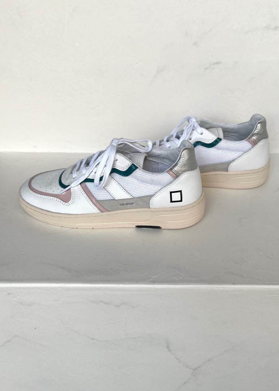 DATE / COURT 2.0 PROFILE POP WHITE-GREEN