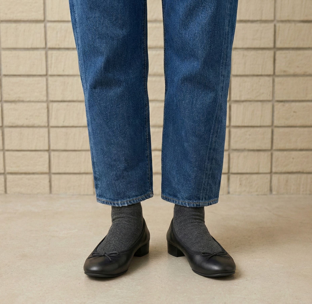 Adèle -Waterproof Smooth Black ウォータープルーフスムース ブラック kurun クルン kuruntokyo 入学式 卒業式 クルントウキョウ 疲れない 痛くない madeinjapan 日本製 本革 バレエシューズ フラットシューズ パンプス kurunTOKYO mdmバレエシューズwaterproof レインシューズ 小さいサイズ 大きいサイズ 26cm 21.5cm 26cm 25.5cm 25cm 22cm