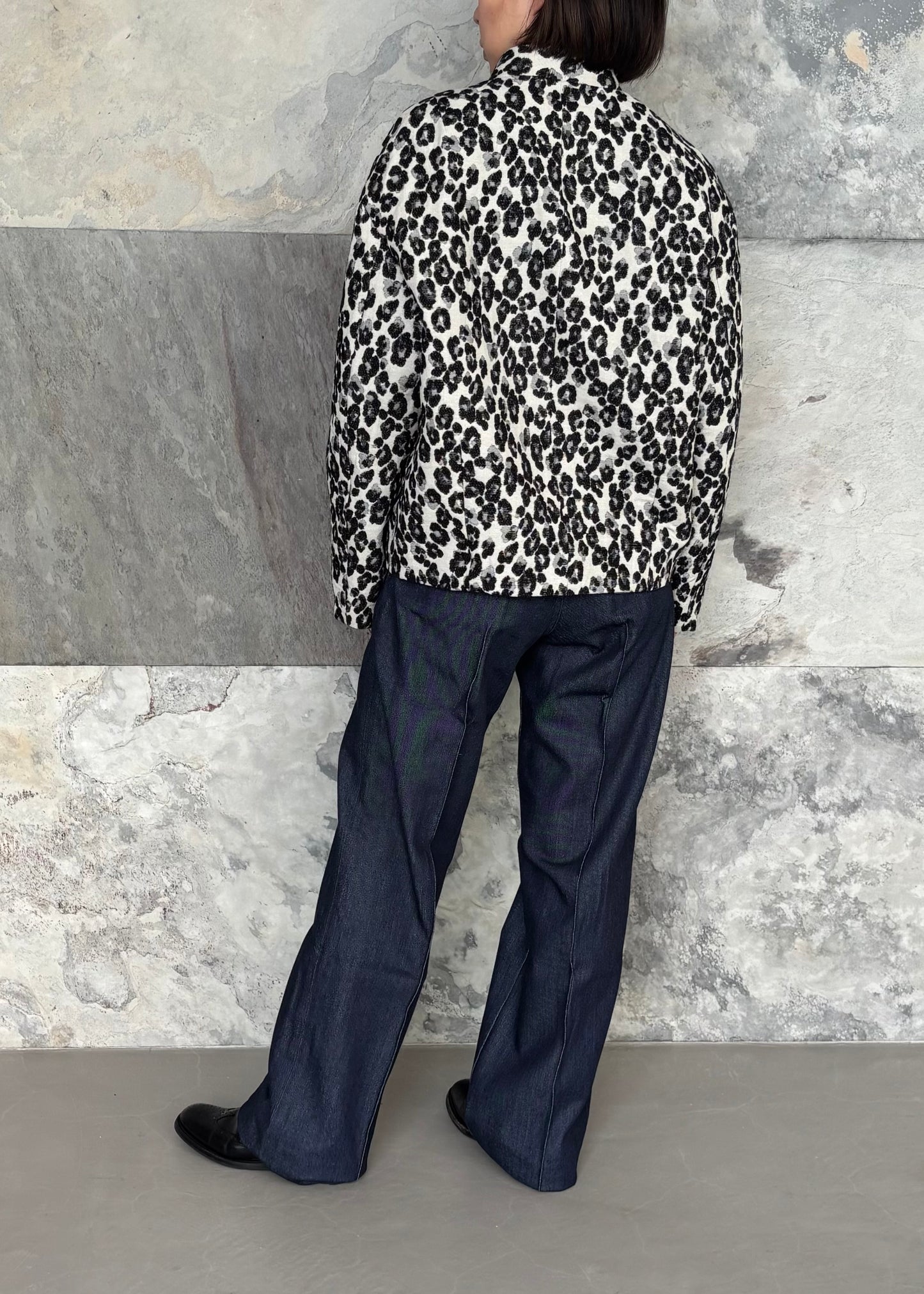 SINME/レオパードジャケット