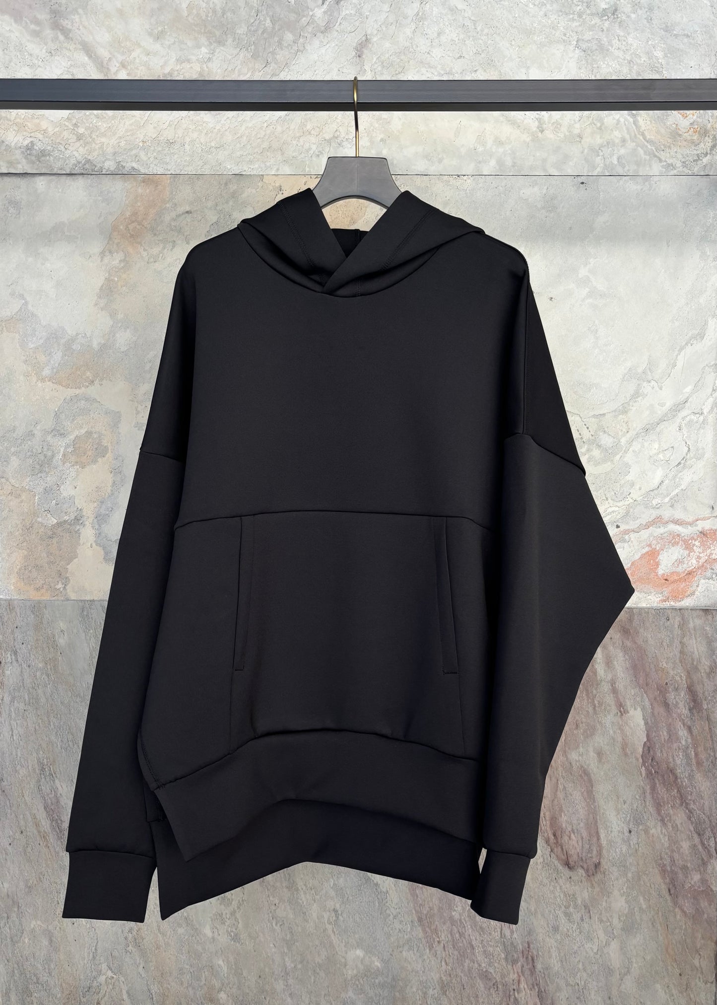 UJOH/Big Silhouette Hoodie ベアダンボールニット