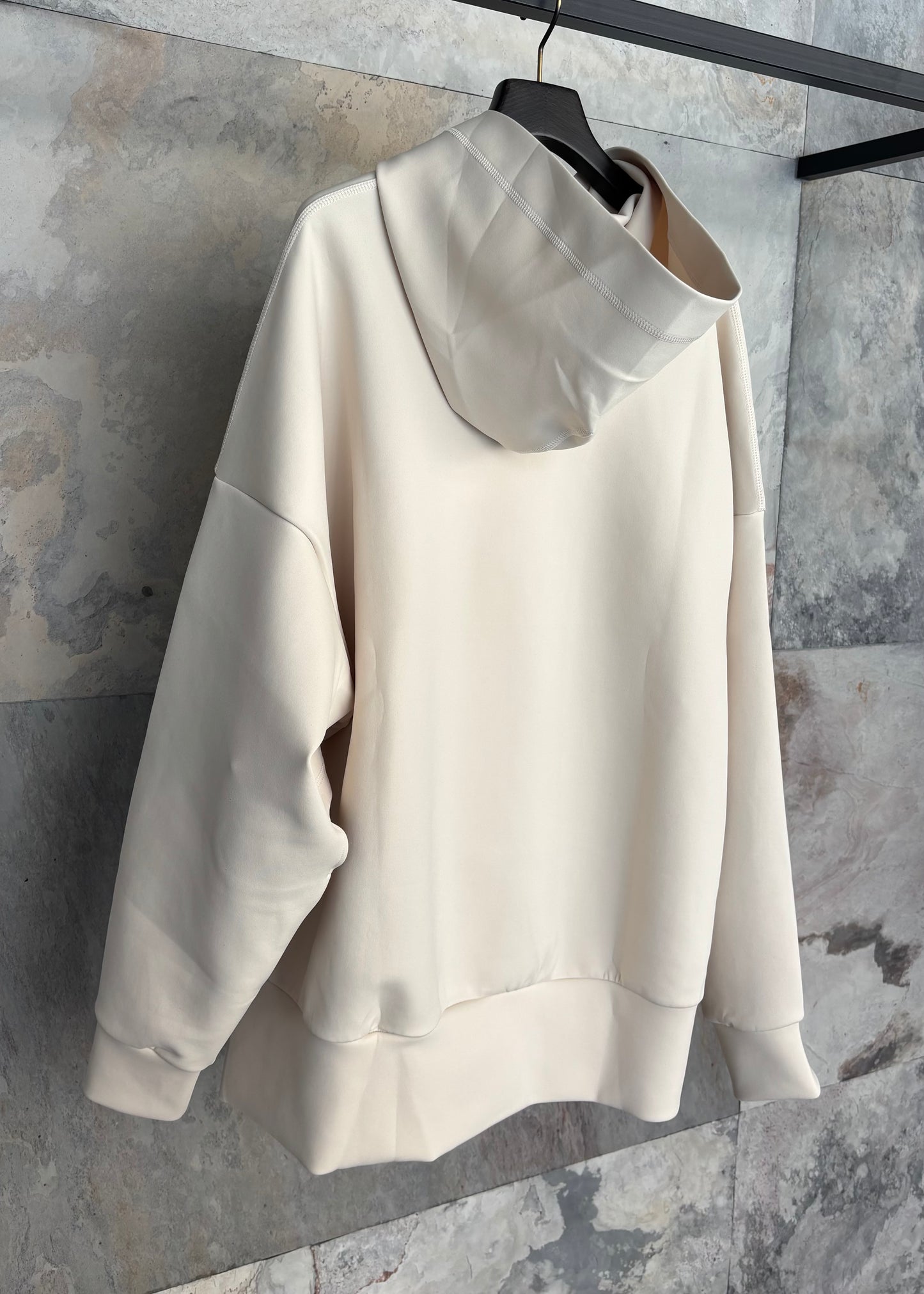 UJOH/Big Silhouette Hoodie ベアダンボールニット