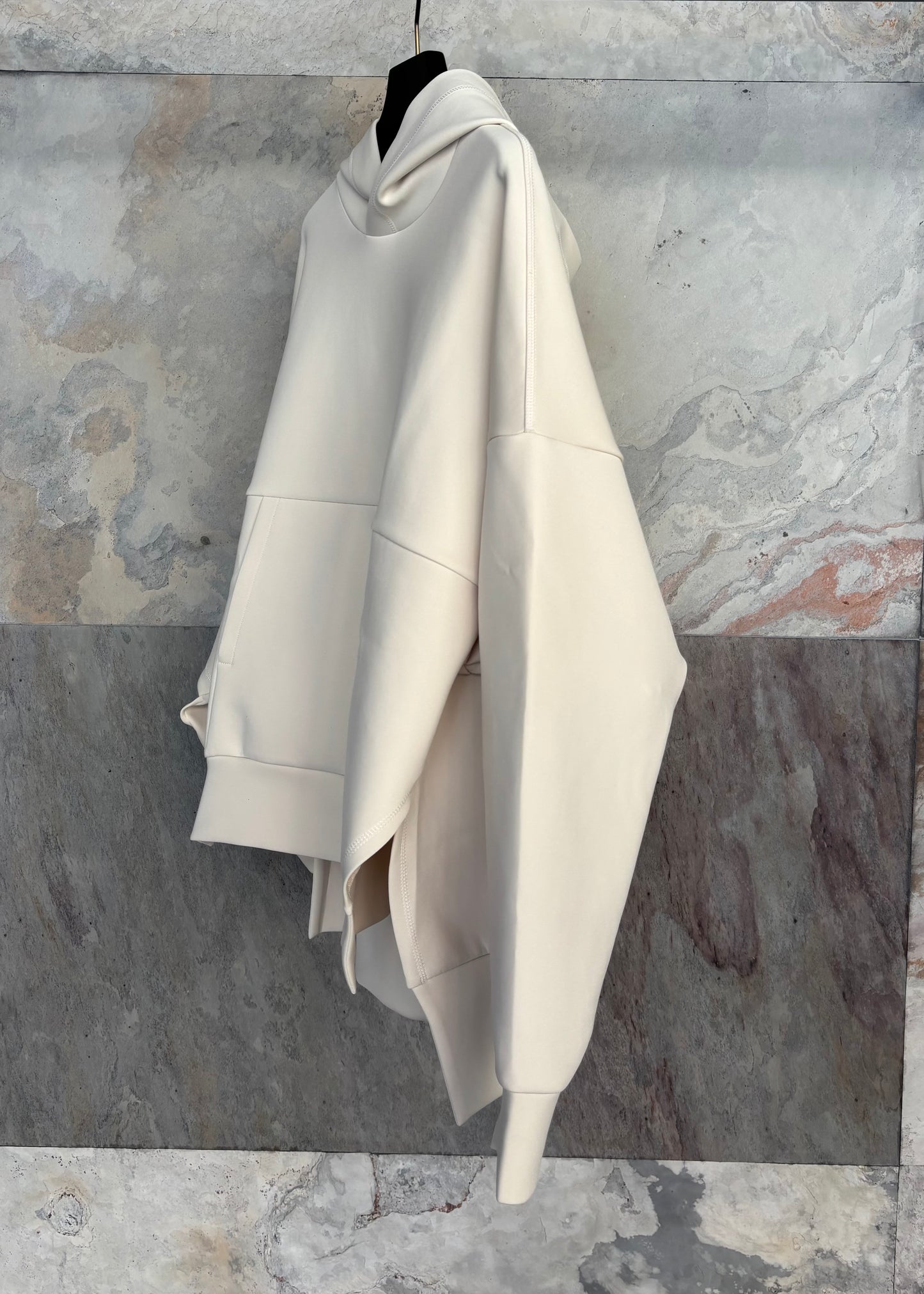 UJOH/Big Silhouette Hoodie ベアダンボールニット