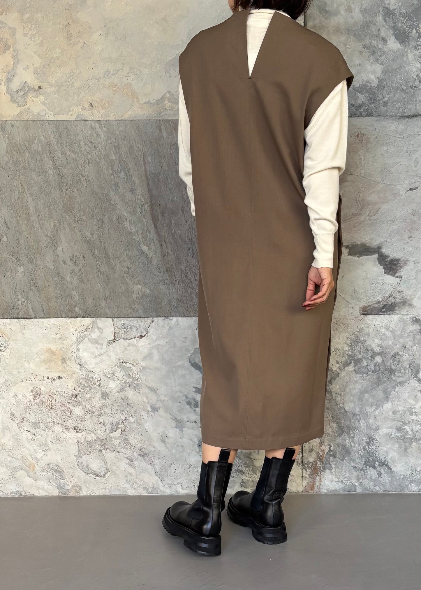 UJOH/Side Button Dress