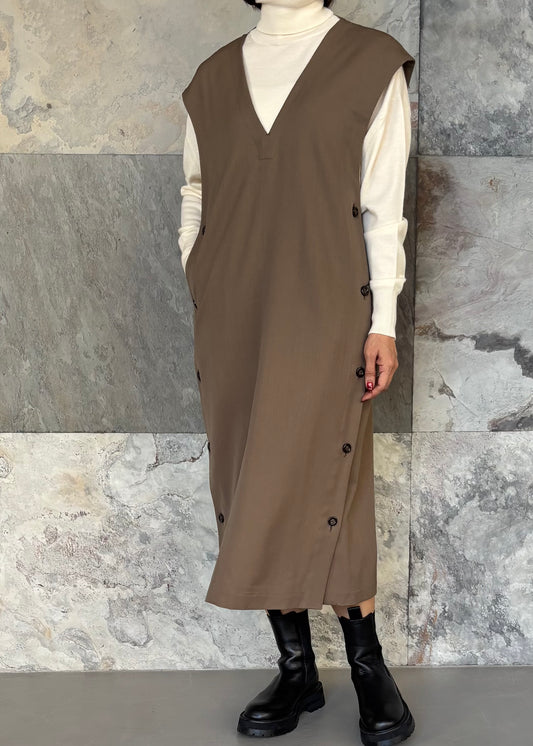 UJOH/Side Button Dress