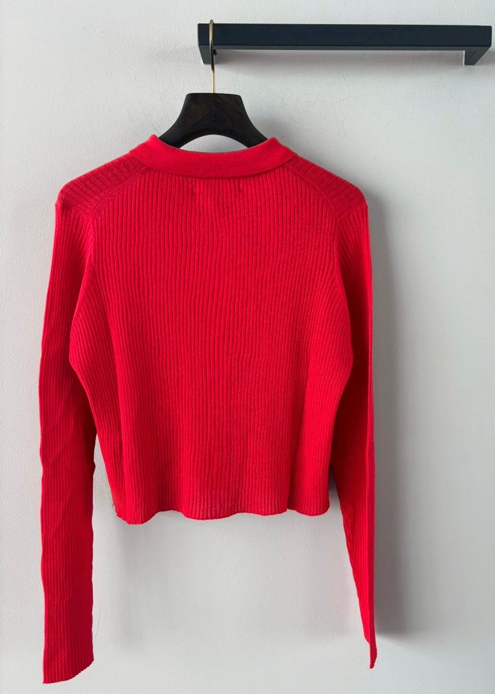 SACRA/F.TWIST COTTON SILK RIB CARDIGAN