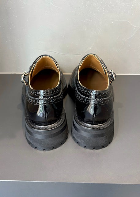 SACRA/DOUBLE MONK BROGUE SHOES