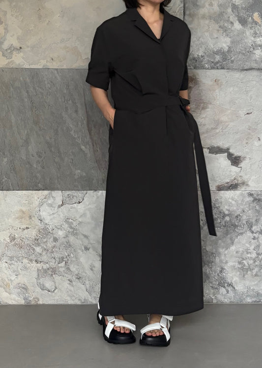 SINME / ロングベルトワンピース (short丈)