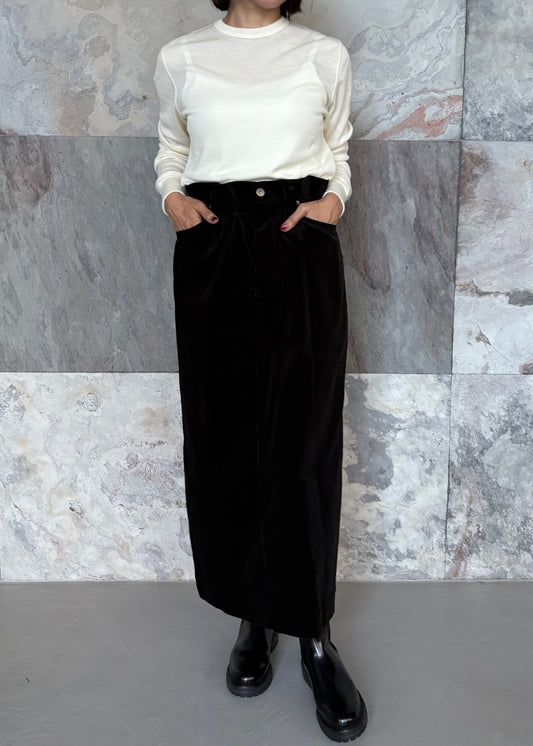 SACRA/FINX CORDUROY SKIRT