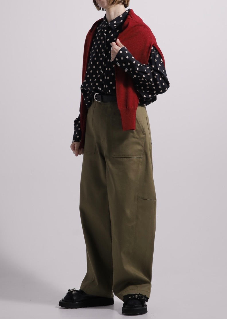 SACRA/EXTRA-FINE MERINO V/N TOP