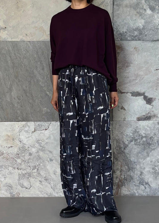 SACRA/BRUSH PAINTING PANTS