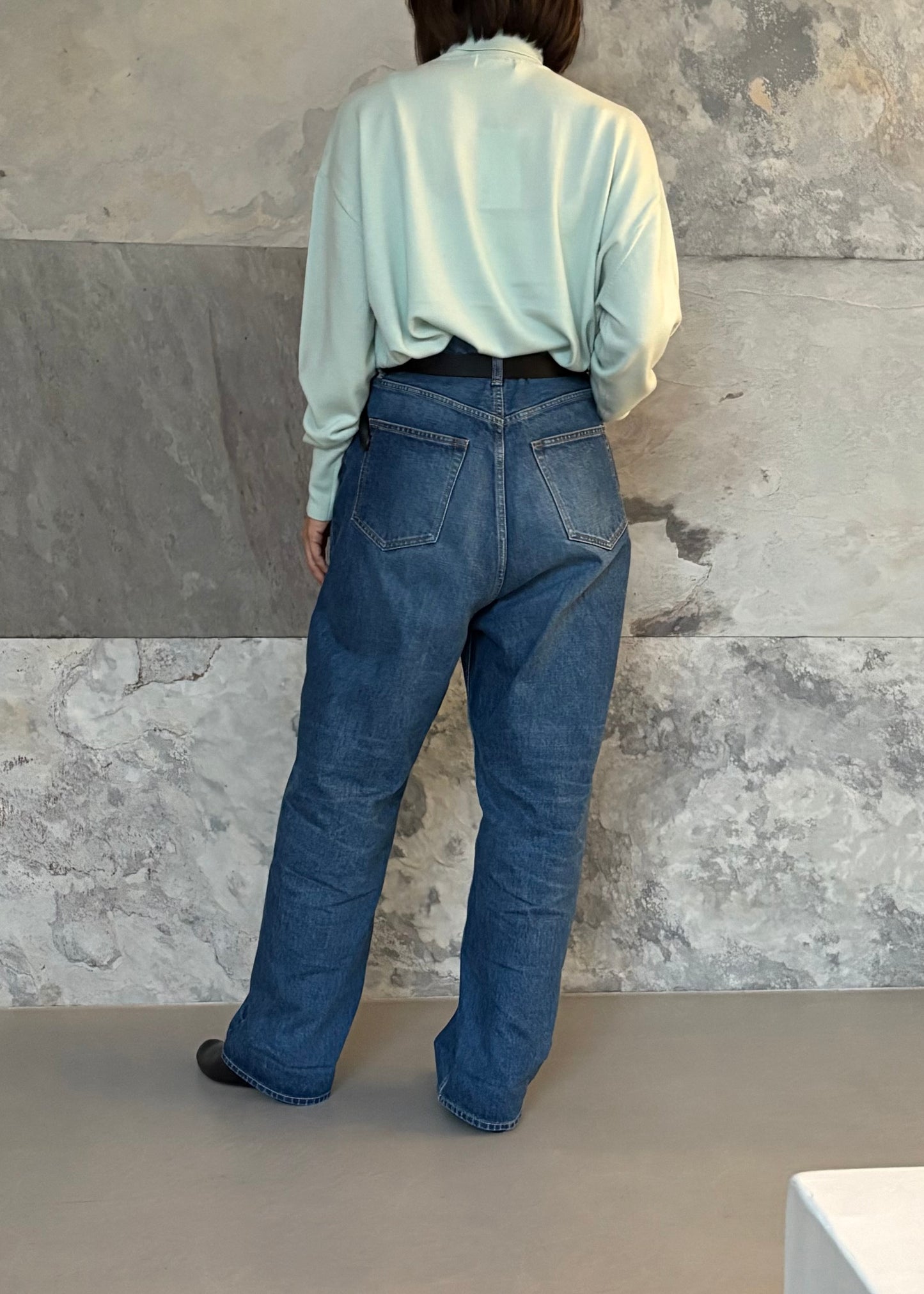 SACRA/VINTAGE DENIM PANTS