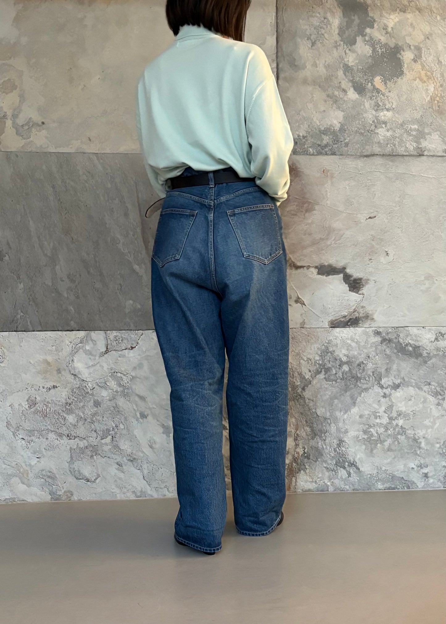 SACRA/VINTAGE DENIM PANTS