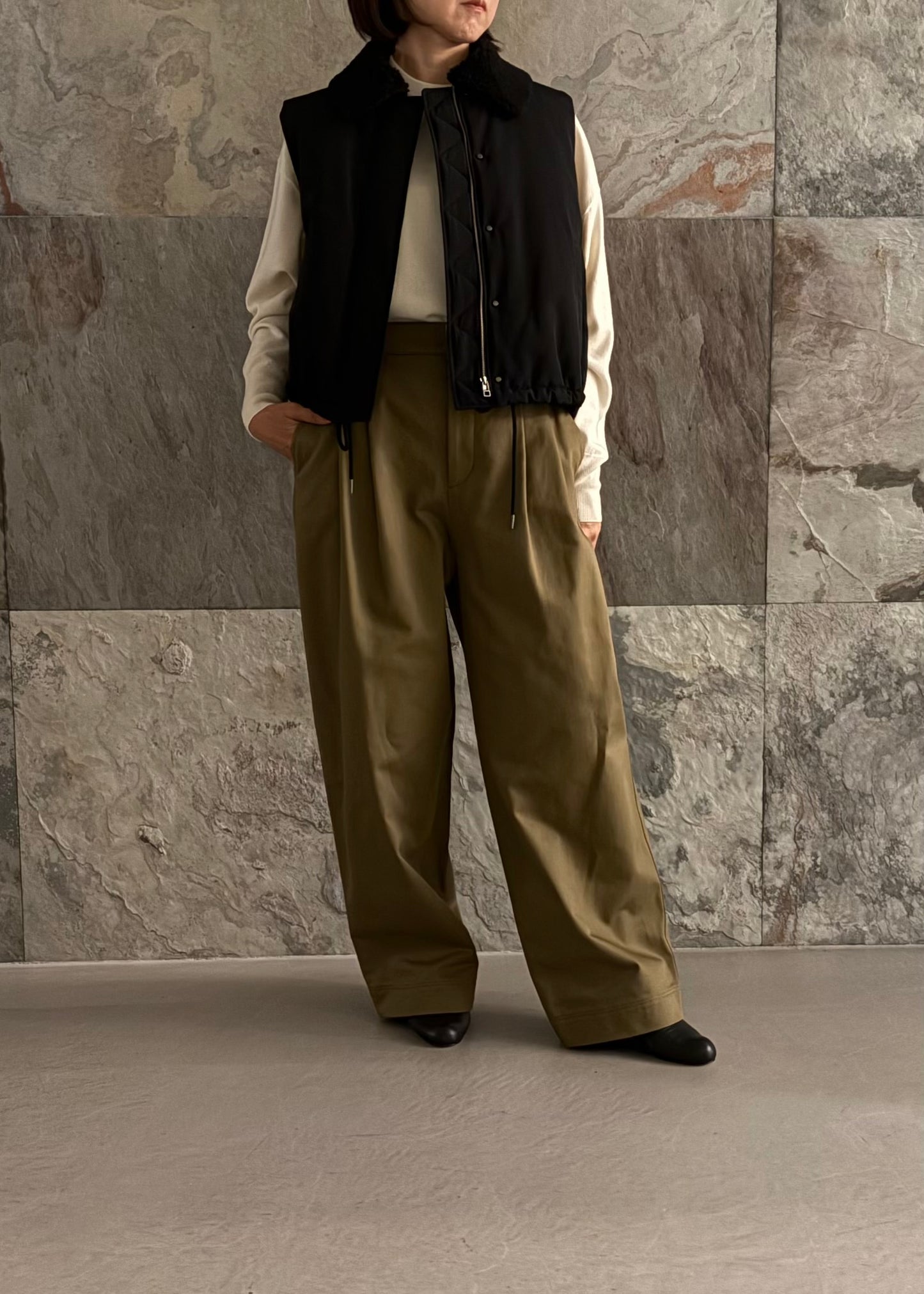 SACRA/H.COUNT CHINO CLOTH PANTS