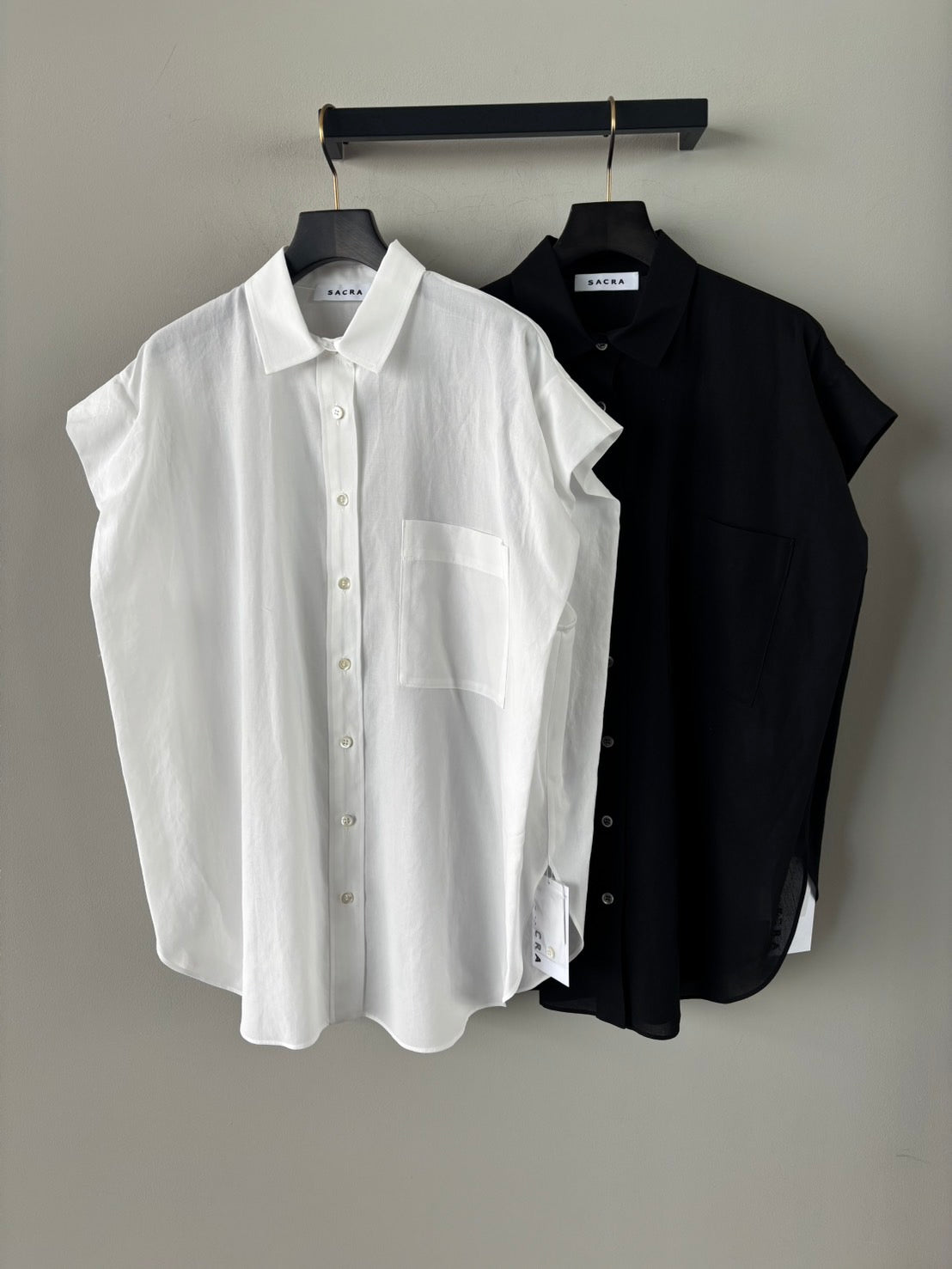 SACRA / SHRINK GABARDINE SHIRT