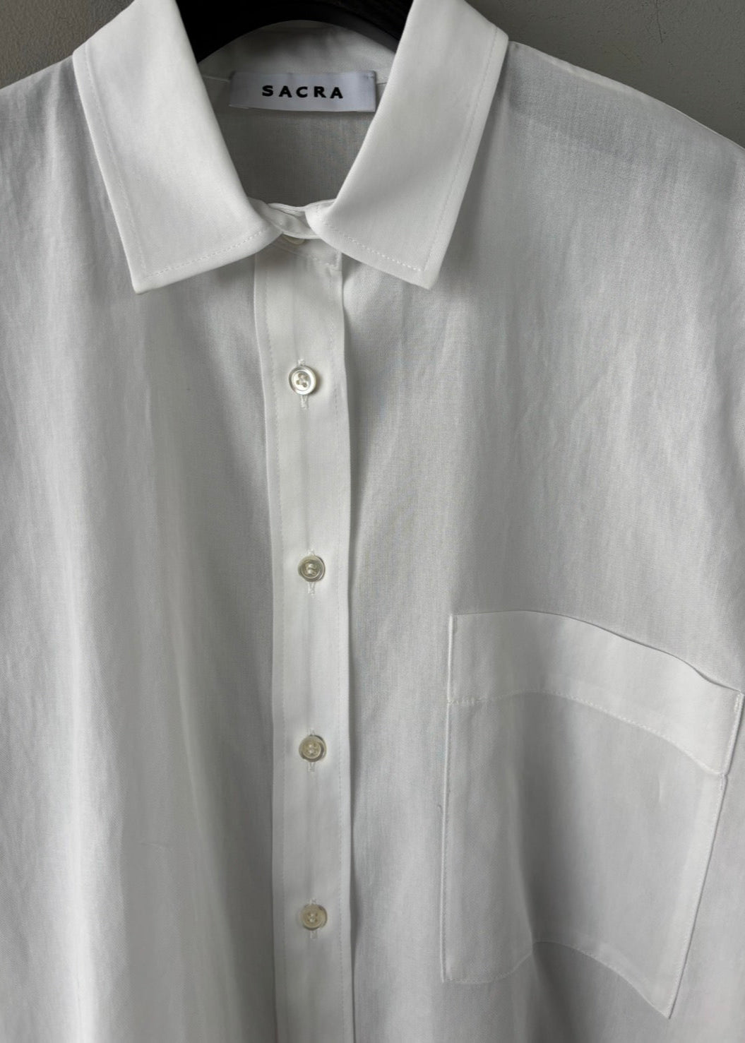 SACRA / SHRINK GABARDINE SHIRT