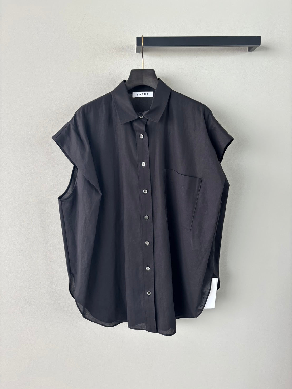 SACRA / SHRINK GABARDINE SHIRT