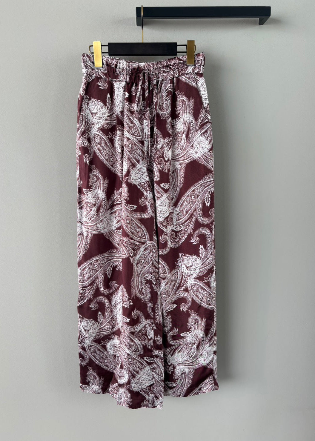 SACRA/OVERLAP PAISLEY PANTS