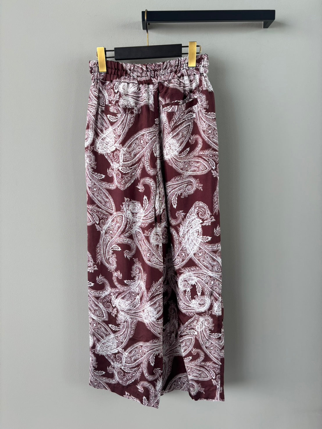 SACRA/OVERLAP PAISLEY PANTS