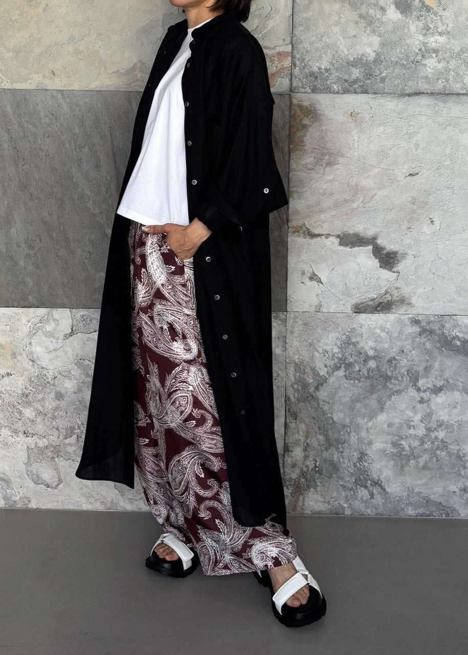 SACRA/OVERLAP PAISLEY PANTS