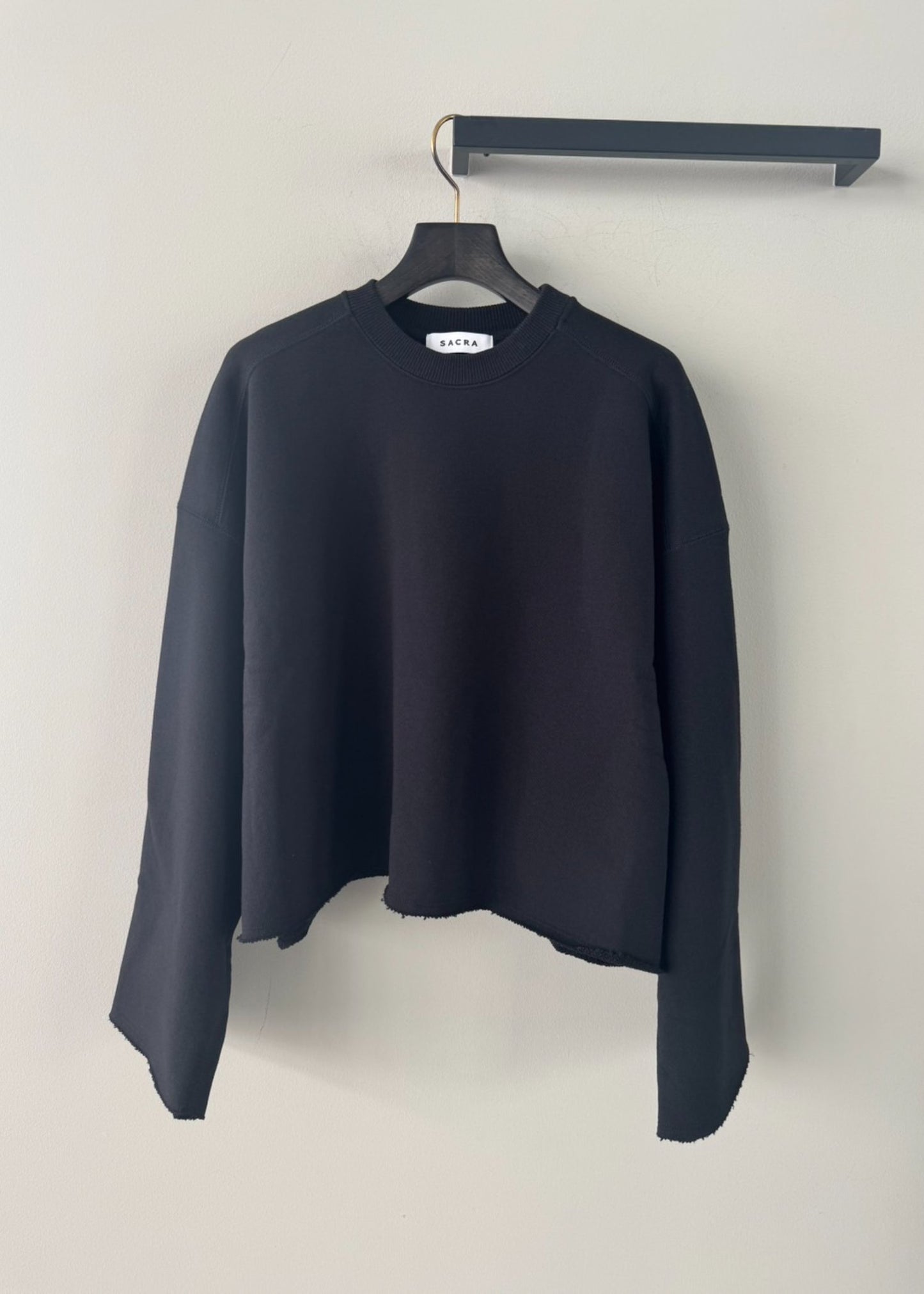 SACRA PREMIUM FLEECE CROPPED TOP