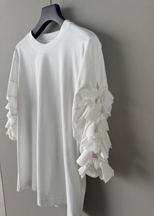 FORFORMO/Ribbon Sleeve Tops