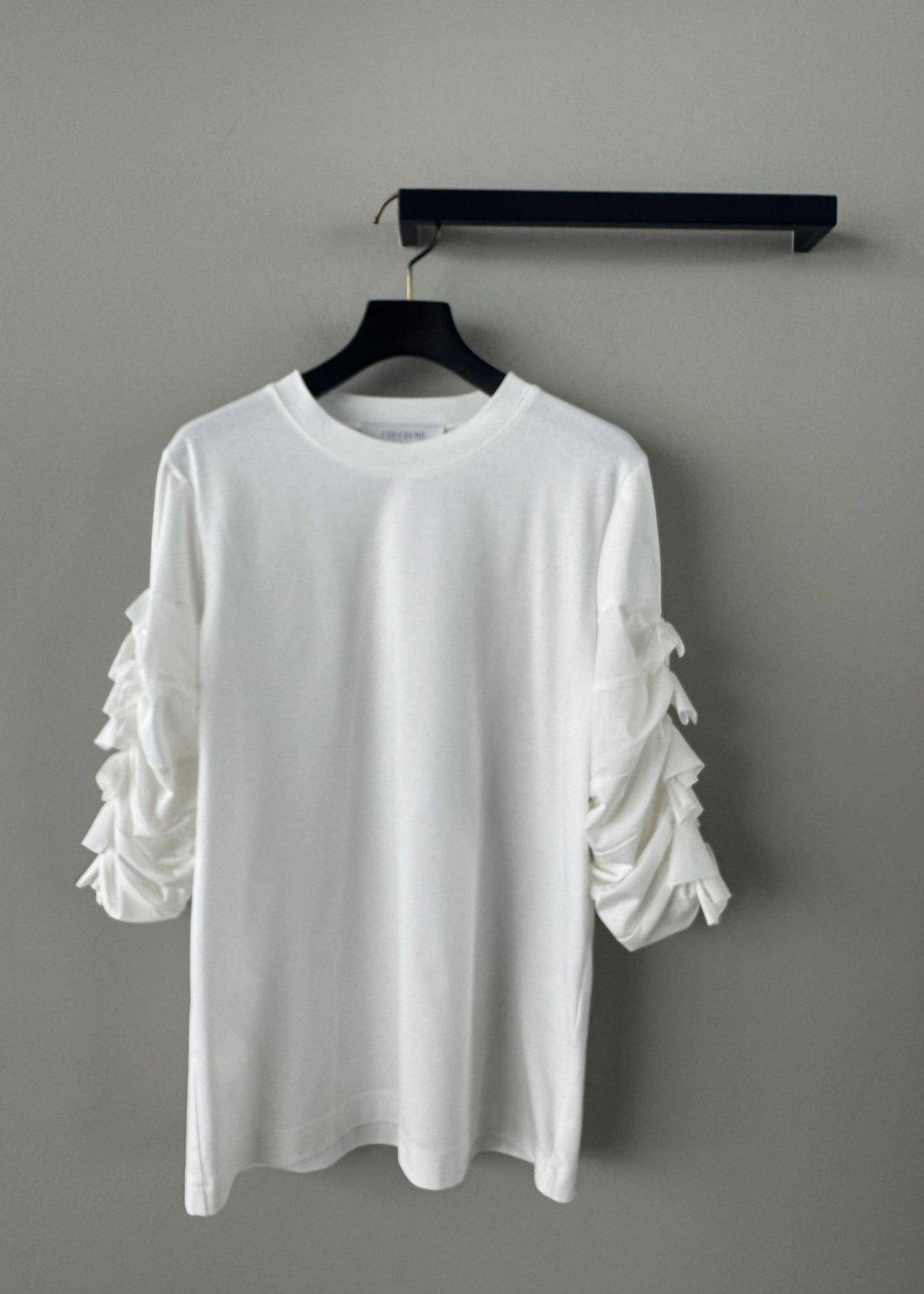 FORFORMO/Ribbon Sleeve Tops