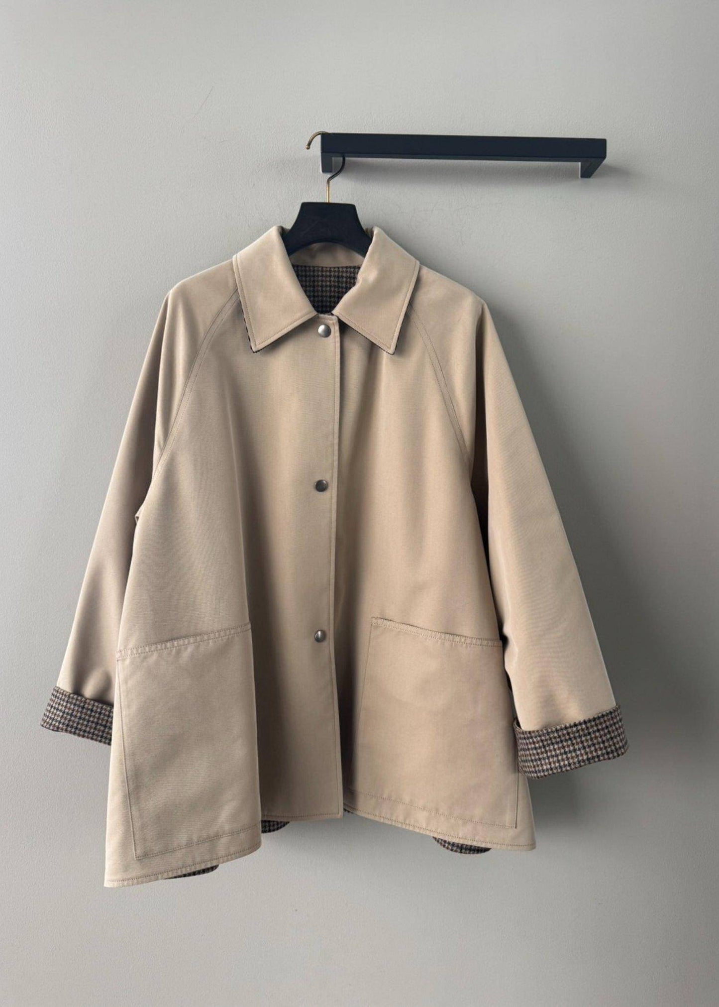 TICCA/リバーシブルショートコート