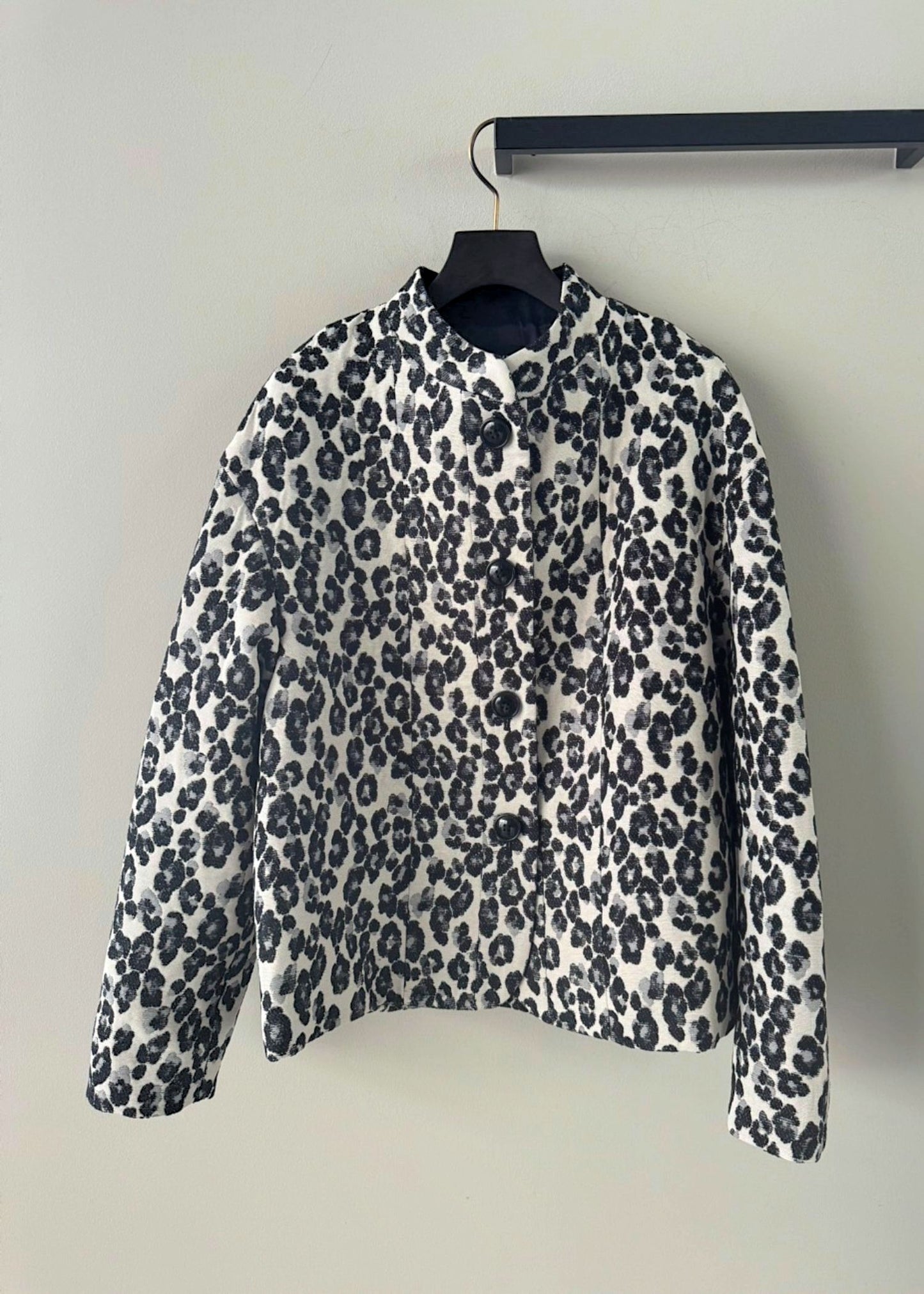 SINME/レオパードジャケット