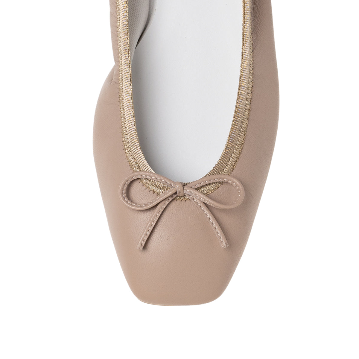 Giselle -Waterproof Smooth Beige ウォータープルーフスムース ベージュ kurun クルン kuruntokyo 入学式 卒業式 クルントウキョウ 疲れない 痛くない madeinjapan 日本製 本革 バレエシューズ フラットシューズ パンプス kurunTOKYO mdmバレエシューズwaterproof レインシューズ 小さいサイズ 大きいサイズ 26cm 21.5cm 26cm 25.5cm 25cm 22cm