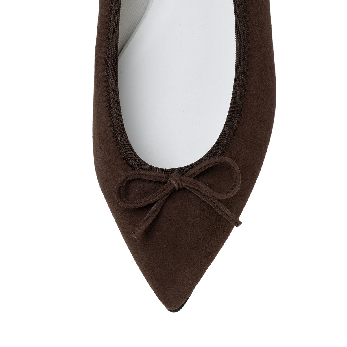 Mathilde -Waterproof Suede Darkbrown ウォータープルーフスエード ダークブラウン kurun クルン kuruntokyo 入学式 卒業式 クルントウキョウ 疲れない 痛くない madeinjapan 日本製 本革 バレエシューズ フラットシューズ パンプス kurunTOKYO mdmバレエシューズwaterproof レインシューズ 小さいサイズ 大きいサイズ 26cm 21.5cm 26cm 25.5cm 25cm 22cm