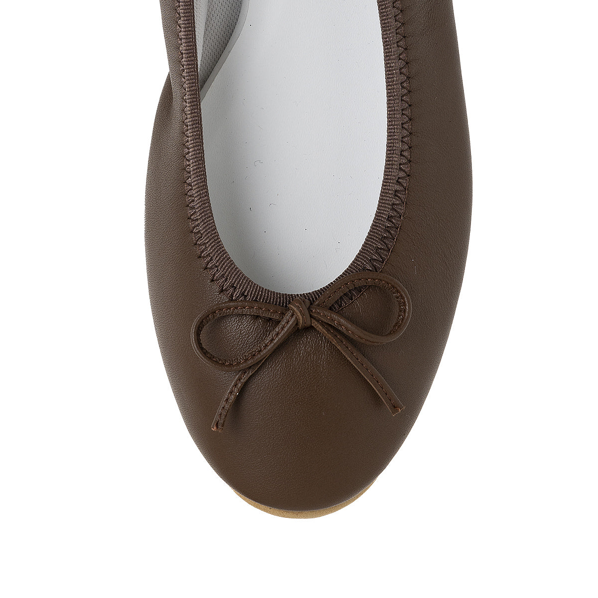Pauline -Waterproof smooth Chocolate brown ウォータープルーフスムース チョコレートブラウン kurun クルン kuruntokyo 入学式 卒業式 クルントウキョウ 疲れない 痛くない madeinjapan 日本製 本革 バレエシューズ フラットシューズ パンプス kurunTOKYO mdmバレエシューズwaterproof レインシューズ 小さいサイズ 大きいサイズ 26cm 21.5cm 26cm 25.5cm 25cm 22cm