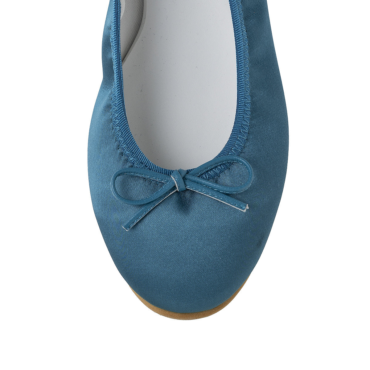 Pauline -Waterproof satin Teal green ウォータープルーフサテン ティールグリーン kurun クルン kuruntokyo 入学式 卒業式 クルントウキョウ 疲れない 痛くない madeinjapan 日本製 本革 バレエシューズ フラットシューズ  パンプス kurunTOKYO mdmバレエシューズwaterproof レインシューズ 小さいサイズ 大きいサイズ 26cm 21.5cm 26cm 25.5cm 25cm 22cm