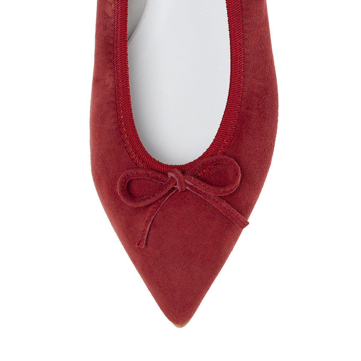 Mathilde -Waterproof Suede Red ウォータープルーフ スエード レッド kurun クルン kuruntokyo 入学式 卒業式 クルントウキョウ 疲れない 痛くない madeinjapan 日本製 本革 バレエシューズ フラットシューズ パンプス kurunTOKYO mdmバレエシューズwaterproof レインシューズ 小さいサイズ 大きいサイズ 26cm 21.5cm 26cm 25.5cm 25cm 22cm