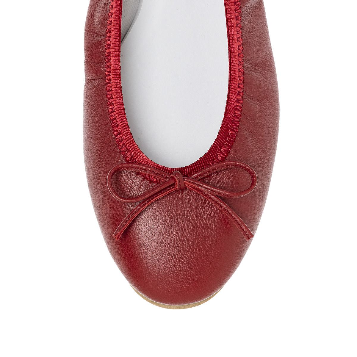 Pauline -Waterproof smooth red ウォータープルーフスムース レッド kurun クルン kuruntokyo 入学式 卒業式 クルントウキョウ 疲れない 痛くない madeinjapan 日本製 本革 バレエシューズ フラットシューズ パンプス kurunTOKYO mdmバレエシューズwaterproof レインシューズ 小さいサイズ 大きいサイズ 26cm 21.5cm 26cm 25.5cm 25cm 22cm