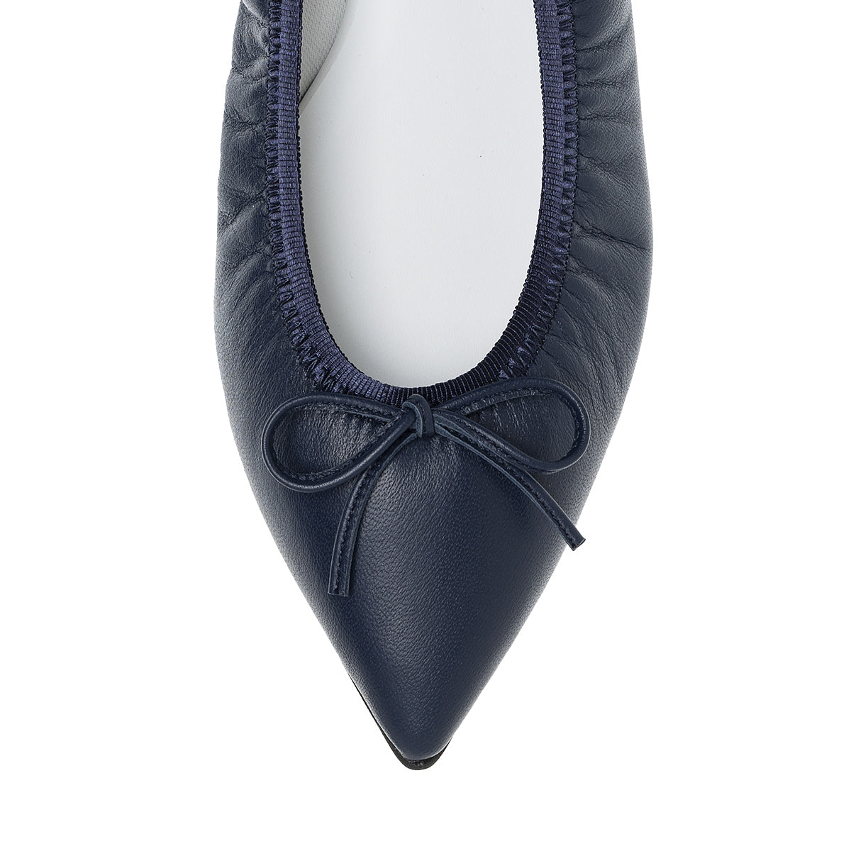 Mathilde -Waterproof smooth navy ウォータープルーフスムース ネイビー kurun クルン kuruntokyo 入学式 卒業式 クルントウキョウ 疲れない 痛くない madeinjapan 日本製 本革 バレエシューズ フラットシューズ パンプス kurunTOKYO mdmバレエシューズwaterproof レインシューズ 小さいサイズ 大きいサイズ 26cm 21.5cm 26cm 25.5cm 25cm 22cm
